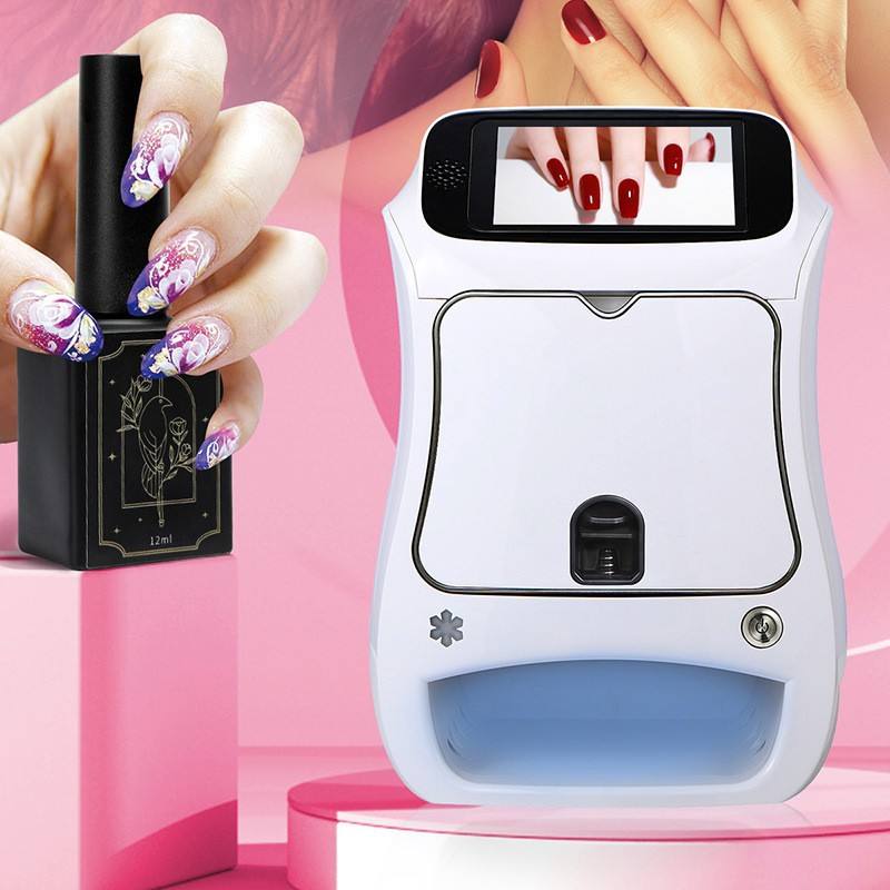 Commercial Nail Printing Machine - التلقائي الذكية DIY الرقمية مسمار الفن