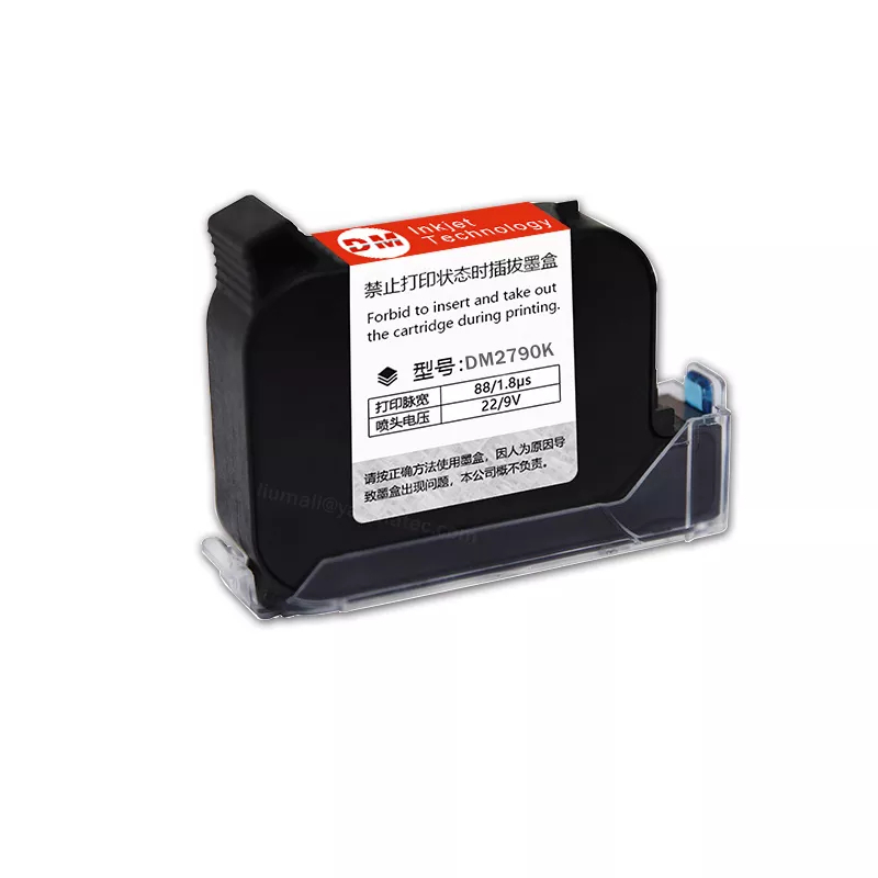 Eco Solvent Ink Cartridge - DM2790K 12.7 مللي متر طابعة نافثة
