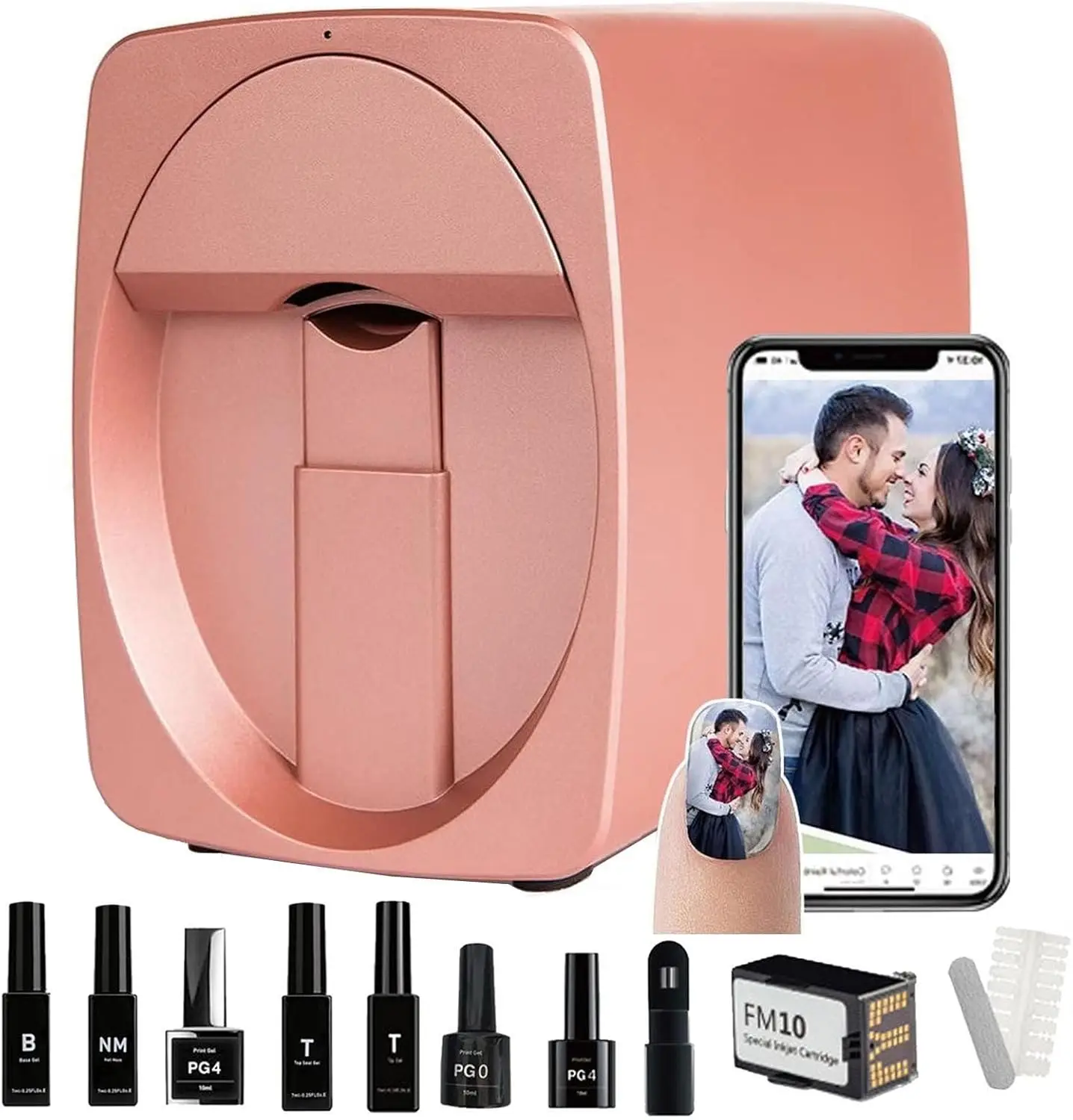 Commercial Nail Printing Machine - مجموعة آلة طابعة الأظافر O2nails -