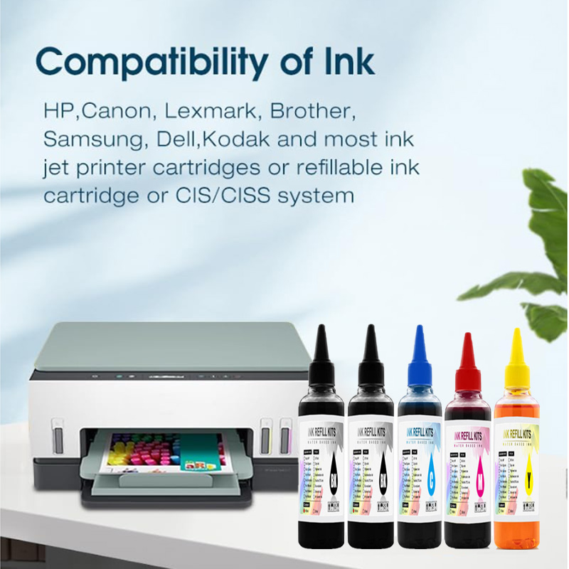 مجموعة إعادة تعبئة حبر الصبغة  - مراجعة Eco Solvent Ink Cartridge وسعره