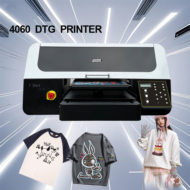 تي شيرت طابعة رقمية 4060 موديل - مراجعة Commercial Digital Printing Machine وسعره