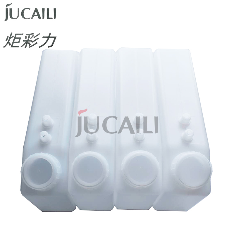 Jucaili 1.2L خزان حبر المذيبات - مراجعة Eco Solvent Ink Cartridge وسعره