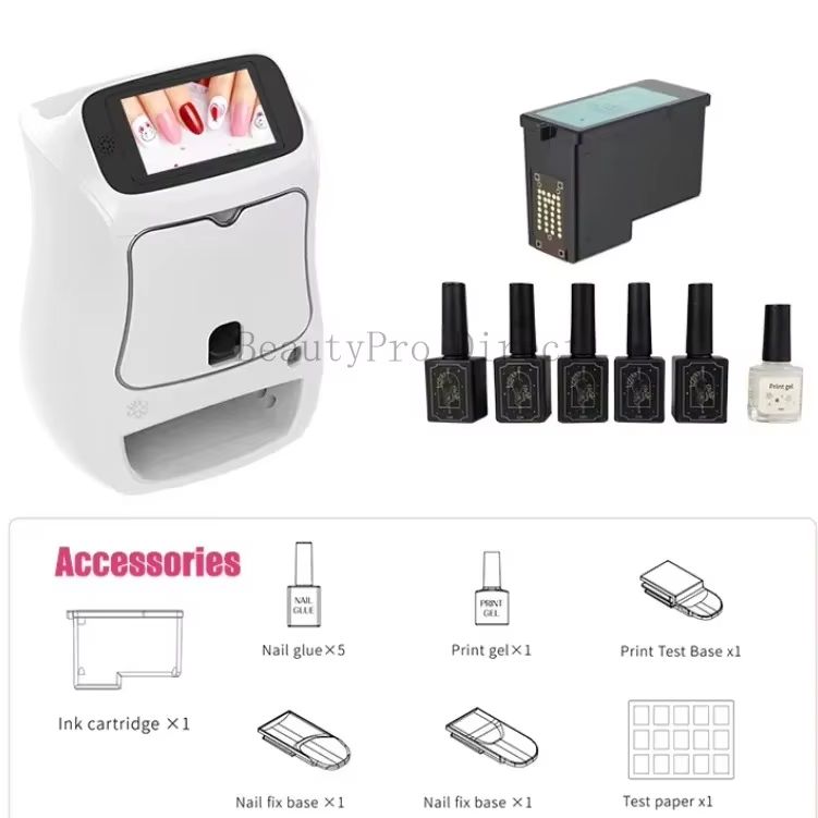 طابعة أظافر رقمية ثلاثية الأبع - مراجعة Commercial Nail Printing Machine وسعره