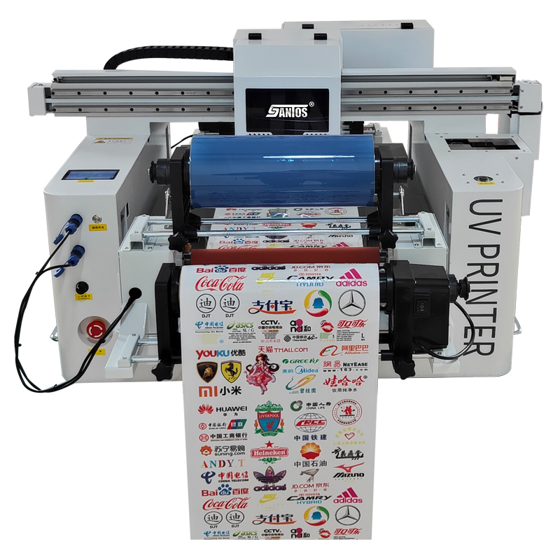 طابعة UV متكاملة مسطحة 6060 60 - مراجعة Commercial Digital Printing Machine وسعره